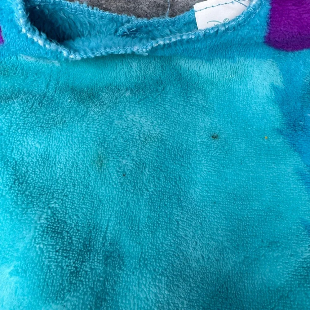 Monsters Inc Sulley Costume Infant 12-18 Months Disney Pixar Blue Fleece